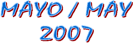 MAYO / MAY
2007