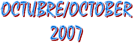 OCTUBRE/OCTOBER
2007